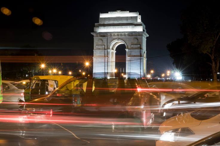 delhi di notte - India Gate